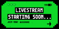 Livestream Start Gaming Twitter Post