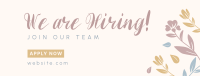 Floral Hiring Facebook Cover Image Preview