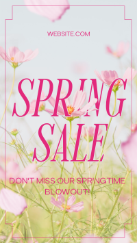 Spring Sale Facebook Story