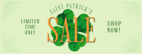 St. Patrick's Sale Clover Facebook Cover