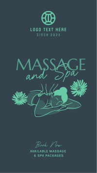 Serene Massage YouTube Short