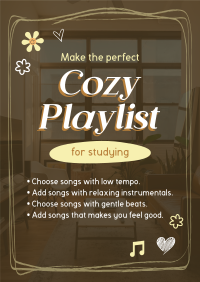 Cozy Comfy Music Poster