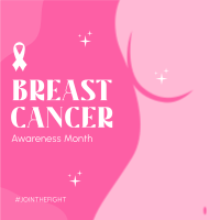 Beat Breast Cancer Instagram Post