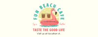 Beachside Cafe Facebook Cover Image Preview