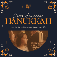 Hanukkah Celebration Linkedin Post