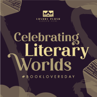 Book Literary Day Instagram Post