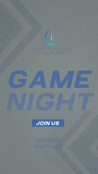 Game Night Facebook Story