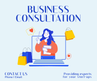 Online Business Consultation Facebook Post