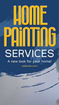 Professional Paint Services Instagram Reel Image Preview