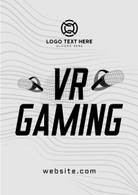 VR Gaming Headset Poster