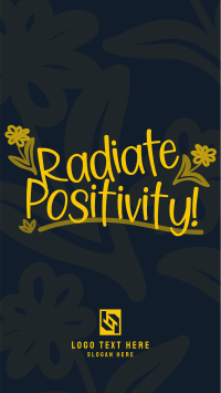 Generate Positivity Instagram Story