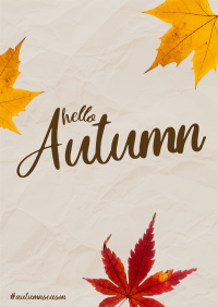 Autumn Leaves Poster