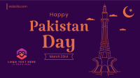 Pakistan Tower Facebook Event Cover