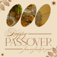 Modern Nostalgia Passover Instagram Post Design
