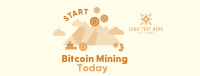 Bitcoin Mountain Facebook Cover