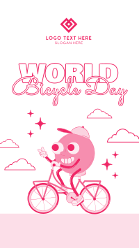 Celebrate Bicycle Day TikTok Video Image Preview