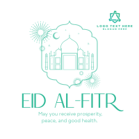 Eid Al Fitr Instagram Post example 2