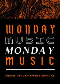 Marble Music Monday Flyer