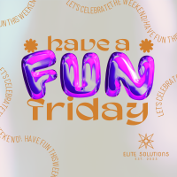 Fun Friday Balloon Instagram Post Image Preview