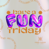 Fun Friday Balloon Instagram Post Image Preview