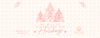 Ornamental Holiday Closing Facebook Cover