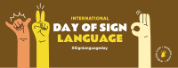 Sign Language Facebook Cover