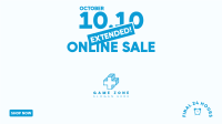 Extended Online Sale 10.10  Facebook Event Cover