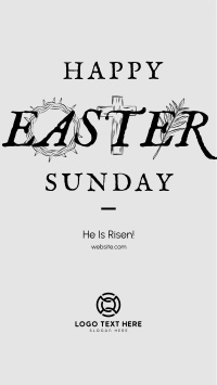 Rustic Easter Facebook Story