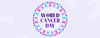 Cancer Day Ribbon Facebook Cover Image Preview