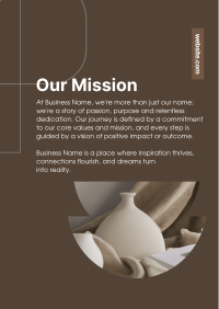 Our Mission Pottery Poster