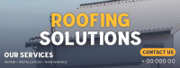 Professional Roofing Solutions Facebook Cover Design