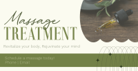 Spa Massage Treatment Facebook Ad