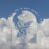 Heavenly Easter Linkedin Post