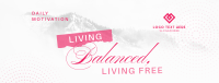 Living Balanced & Free Facebook Cover