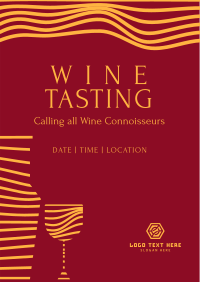 Wine Tasting Event Flyer