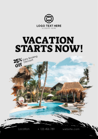 Vacation Starts Now Poster