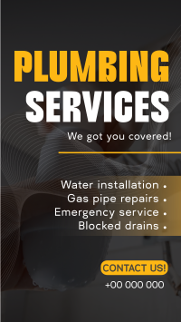 Plumbing Services TikTok Video