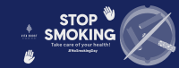 Smoking Habit Prevention Facebook Cover Image Preview