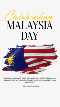 Malaysia Flag Independence Instagram Reel Image Preview