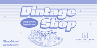 Vintage Clothing Shop Twitter Post