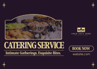 Fancy Catering Postcard