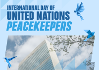 International Day of United Nations Peacekeepers Postcard