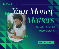 Financial Management Podcast Facebook Post