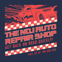 Auto Repair Shop Instagram Post Design