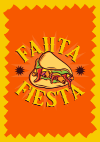 Fajita Fiesta Flyer