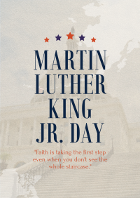 Martin Luther Day Poster