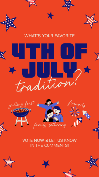 Quirky 4th of July Traditions Instagram Reel