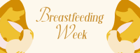 Breastfeeding Week Facebook Cover Design