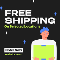 Cool Free Shipping Deals Instagram Post Image Preview