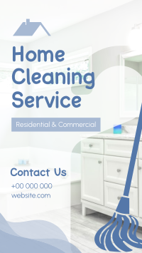 Home Cleaning Service Instagram Reel Design